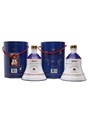 Bell's Ceramic Decanters Princess Eugenie & Princess Beatrice 2 x 75cl / 43%