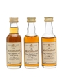 Macallan 10 Year Old 3 x Miniatures 