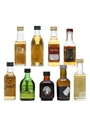 9 x Assorted Scotch Whisky Miniatures