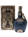 Royal Salute 21 Year Old Bottled 1980s - Blue Spode Ceramic Decanter 70cl / 40%