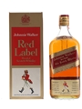 Johnnie Walker Red Label Bottled 1980s - Wax & Vitale - Large Format 200cl / 40%