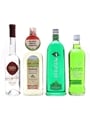 Assorted Spirits & Liqueurs Chacha, Gurktaler, Jelzin, Wald Meister 4 x 50cl-70cl