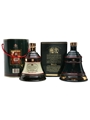 Bell's Ceramic Decanters Christmas 1991 & 1992 2 x 70cl / 40%