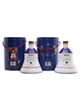 Bell's Ceramic Decanters Princess Eugenie & Princess Beatrice 2 x 75cl / 43%