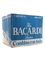 Bacardi Carta Blanca Bottled 1970s - Spain 12 x 100cl / 40%