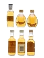 Antiquary, Dimple, Famous Grouse & Long John  6 x 5cl / 40%