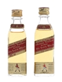 Johnnie Walker Red Label Bottled 1970s-1980s 2 x 5cl / 40%