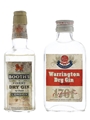 Booth's & Greenall's Warrington Gin Bottled 1960s 2 x 5cl / 40%