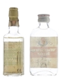 Booth's & Greenall's Warrington Gin Bottled 1960s 2 x 5cl / 40%