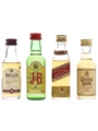 Bell's, J&B, Johnnie Walker & Queen Anne  4 x 5cl / 40%