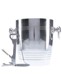 Moet & Chandon Bottle Opener & Ice Bucket  21.5cm x 8cm + 21cm x 18.5cm