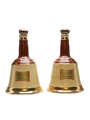 Bell's Ceramic Decanter Bottled 1970s 2 x 75cl
