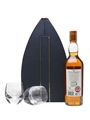 Talisker 1975 34 Year Old Boat Cabinet & Glencairn Crystal Glasses 70cl / 45.1%