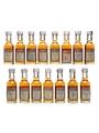 Old Crow 6 Year Old Bottled 1960s 15 x 4.7cl / 43%