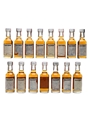 Old Crow 6 Year Old Bottled 1960s 15 x 4.7cl / 43%