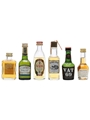 6 x Assorted Whisky & Whisky Liqueur Miniatures