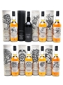 Game Of Thrones Whiskies Set Cardhu, Clynelish, Dalwhinnie, Glendullan, Lagavulin, Oban, Royal Lochnagar, Talisker 8 x 70cl