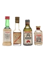 Assorted Cherry Liqueurs Luxardo, Melchers, Stock & Vlahov 4 x 3-5cl