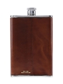 Haig Pro Am Tournament 1982 Hip Flask Real Hide 16cm x 10cm