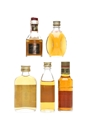 Chivas Regal, Haig's Dimple, Highland Fusilier, John Barr & Mackinlay's Bottled 1960s & 1970s 5 x 5cl / 40%