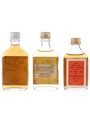 Assorted Blended Scotch Whisky Ainslie's King's Legend, MacDuff & Maund's 3 x 4cl