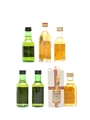 Assorted Blended Scotch Whisky Black Bottle, Grant's, Passport Scotch, Teacher's & Queen Anne 6 x 5cl