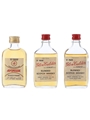 Avonside & Glen Calder 70 Proof Bottled 1970s 3 x 5cl