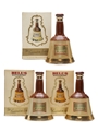 Bell's Old Brown Decanter Bottled 1970s 3 x 37.5cl / 40%