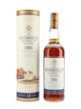 Macallan 1981 18 Year Old  70cl / 43%