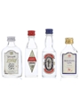 Assorted English Gin Bottled 1970s - Booth's, Coates & Co, Gilbey's, Greenalls 4 x 5cl / 40%