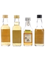 Glenmorangie, Glen Moray, Oban & Tomatin  4 x 4.6cl-5cl