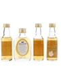 Assorted Malts & Blends Island, Macphail's, Old Rhosdhu & Te Bheag 4 x 5cl / 40%
