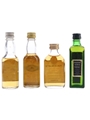 Long John, Mackinlay's, Mackenzie & Passport Scotch Bottled 1970s 4 x 5cl / 40%
