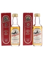Glenfarclas 10 Year Old Bottled 1980s-1990s 2 x 5cl / 40%
