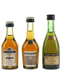 Martell & Remy Martin Bottled 1970s & 1980s 3 x 5cl / 40%