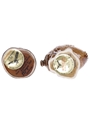Beneagles Eagle & Haggis Ceramic Decanters  2 x 5cl / 40%