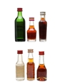 Assorted German & Russian Spirits & Liqueurs  6 x 2cl-4cl