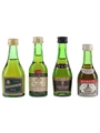 Assorted Cognac Chabanneau, Denis Mounie, Gautier & Marett 4 x 3cl / 40%