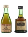 Louis Royer & Prince Hubert De Polignac VSOP Bottled 1970s 2 x 5cl / 40%