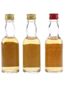 Blair Athol, Dufftown & Inchgower Bottled 1970s 3 x 5cl / 40%