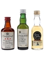 Crawford's, Findlater's & Long John  3 x 4.7cl - 5cl