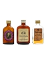 3 x Blended Scotch Whisky 70 Proof Miniatures