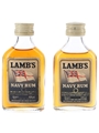 Lamb's Navy Rum Bottled 1980s 2 x 5cl / 40%