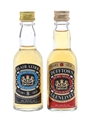 Blair Athol & Dufftown Glenlivet 8 Year Old Bottled 1970s - Arthur Bell & Sons 2 x 5cl / 40%