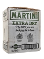 Martini Extra Dry Large Format - Bottled 1980s 6 x 150cl / 14.7%