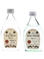 Bacardi Carta Blanca Bottled 1970s 2 x 5cl / 40%