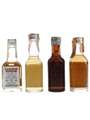 Canadian Supreme, James Foxe, Royal Canadian & Royal Command Bottled 1960s-1980s 4 x 4.7cl