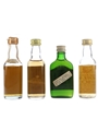 Assorted Blended Scotch Whisky Bottled 1970s-1980s 4 x 3.9cl-5cl