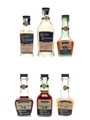 Marie Brizard Liqueurs Bpttled 1960s - Anisette, Arpy, Cacao, Cherry, Curacao 6 x 3cl-5cl