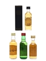 Antiquary, Haig, J&B, Seagram's  4 x 5cl
